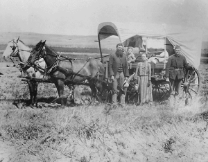 Prvi naseljenci v Nebraski (Fotografija: Wikipedija)
